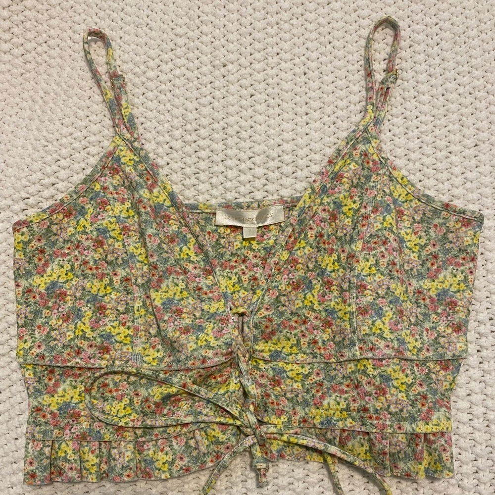 Love Shack Fancy Floral Tank Top